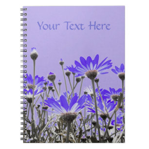 Purple Flower Notebook