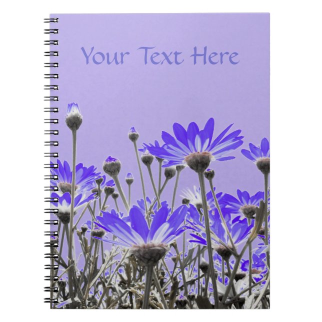 Purple Flower Notebook (Front)