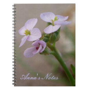 Purple Flower Notebook