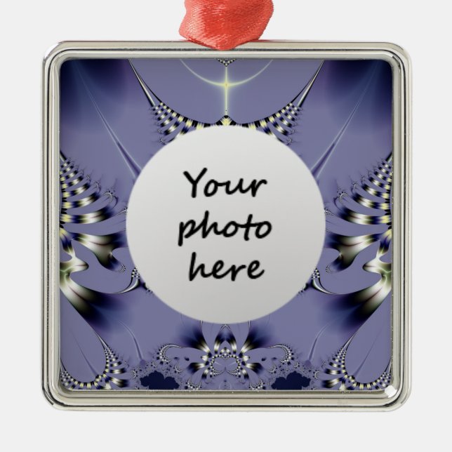 Purple Flower Ornaments (Front)