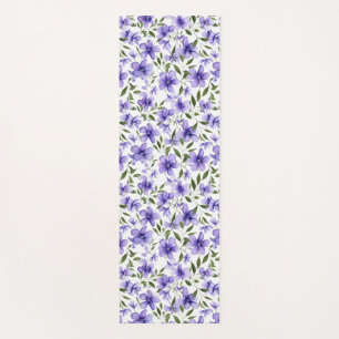 Purple Flower Passion Yoga Mat