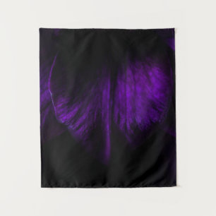 Purple flower petal tapestry