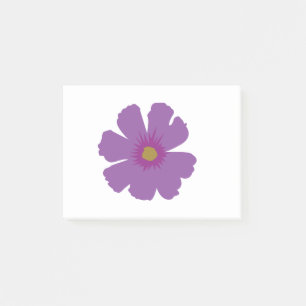 Purple Flower Post-it Notes