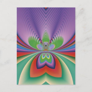 Purple Flower Postcard