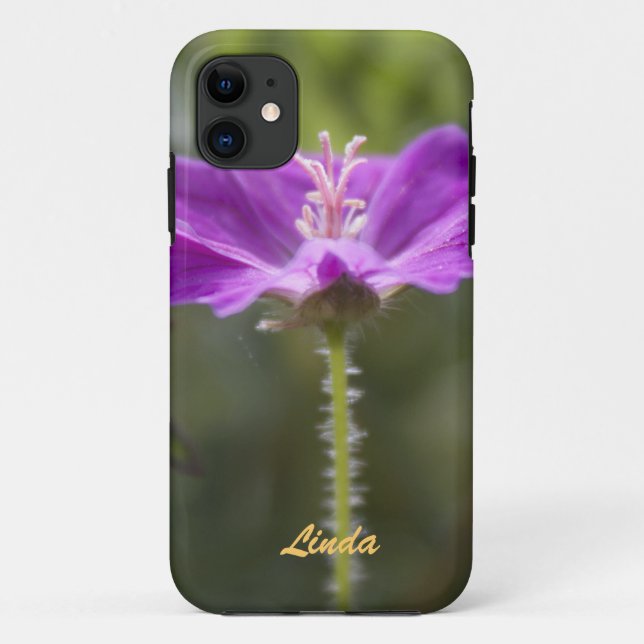 purple flower, purple case (Back)