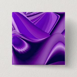 Purple Flower Rainbow Dreams 15 Cm Square Badge