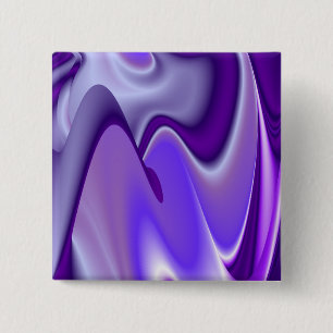 Purple Flower Rainbow Dreams 15 Cm Square Badge