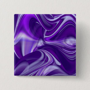 Purple Flower Rainbow Dreams 15 Cm Square Badge