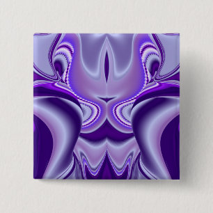 Purple Flower Rainbow Dreams 15 Cm Square Badge