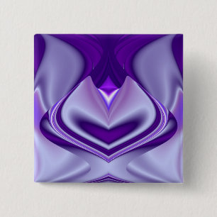 Purple Flower Rainbow Dreams 15 Cm Square Badge
