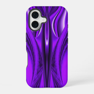 Purple Flower Rainbow Dreams Angel Wings iPhone 16 Case