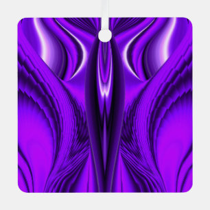 Purple Flower Rainbow Dreams , Angel Wings Metal Tree Decoration