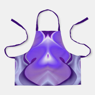 Purple Flower Rainbow Dreams Apron