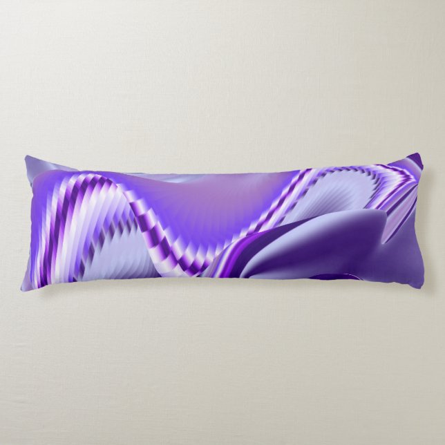 Purple Flower Rainbow Dreams Body Cushion (Front)