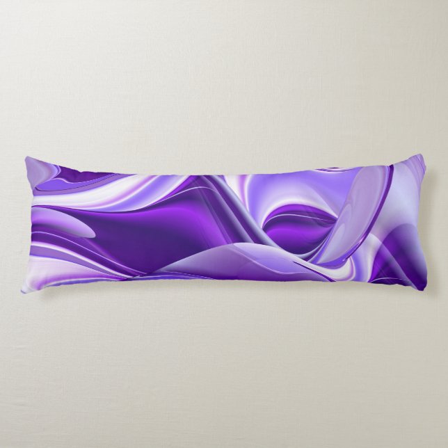 Purple Flower Rainbow Dreams Body Cushion (Front)