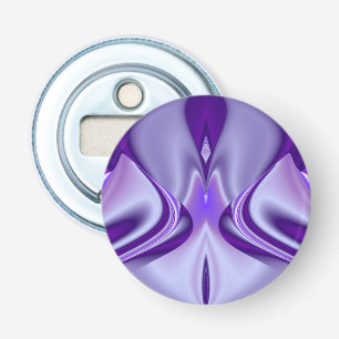 Purple Flower Rainbow Dreams Bottle Opener