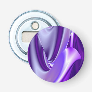 Purple Flower Rainbow Dreams Bottle Opener