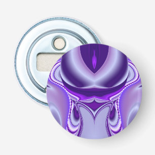 Purple Flower Rainbow Dreams Bottle Opener