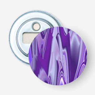 Purple Flower Rainbow Dreams Bottle Opener