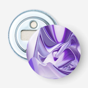 Purple Flower Rainbow Dreams Bottle Opener