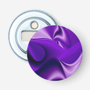Purple Flower Rainbow Dreams Bottle Opener