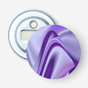 Purple Flower Rainbow Dreams Bottle Opener