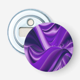 Purple Flower Rainbow Dreams Bottle Opener