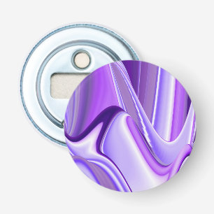 Purple Flower Rainbow Dreams Bottle Opener