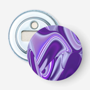 Purple Flower Rainbow Dreams Bottle Opener