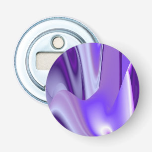 Purple Flower Rainbow Dreams Bottle Opener