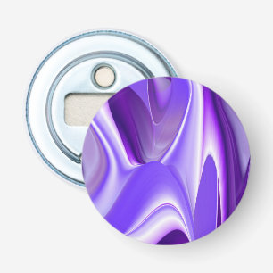 Purple Flower Rainbow Dreams Bottle Opener