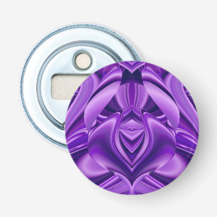 Purple Flower Rainbow Dreams Bottle Opener