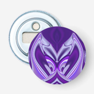 Purple Flower Rainbow Dreams Bottle Opener
