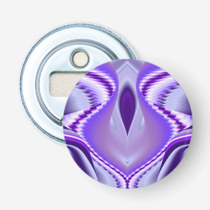 Purple Flower Rainbow Dreams Bottle Opener