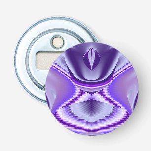 Purple Flower Rainbow Dreams Bottle Opener