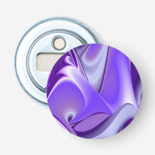 Purple Flower Rainbow Dreams Bottle Opener