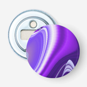 Purple Flower Rainbow Dreams Bottle Opener