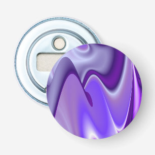 Purple Flower Rainbow Dreams Bottle Opener