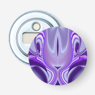 Purple Flower Rainbow Dreams Bottle Opener