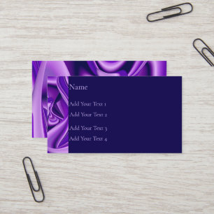 Purple Flower Rainbow Dreams Business Card
