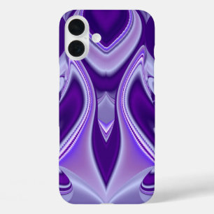 Purple Flower Rainbow Dreams iPhone 16 Plus Case
