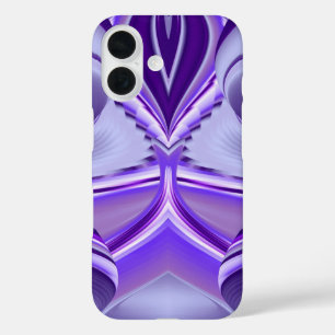 Purple Flower Rainbow Dreams iPhone 16 Case