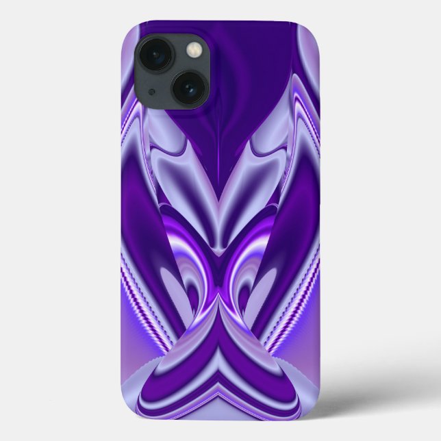 Purple Flower Rainbow Dreams Case-Mate iPhone Case (Back)