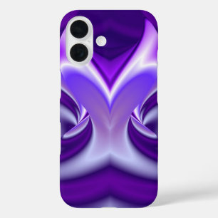 Purple Flower Rainbow Dreams iPhone 16 Case