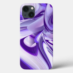 Purple Flower Rainbow Dreams iPhone 13 Case
