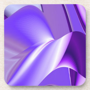Purple Flower Rainbow Dreams Coaster