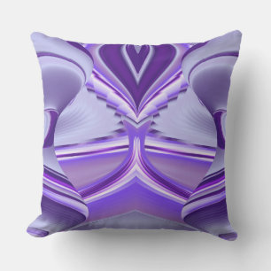 Purple Flower Rainbow Dreams Cushion