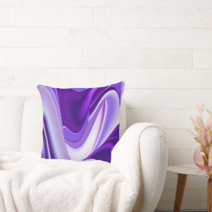 Purple Flower Rainbow Dreams Cushion