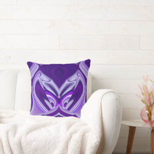 Purple Flower Rainbow Dreams Cushion