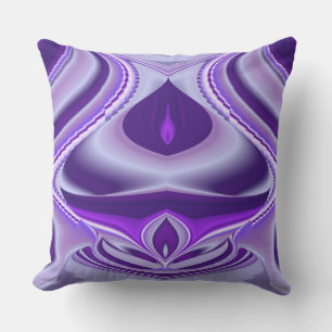 Purple Flower Rainbow Dreams Cushion